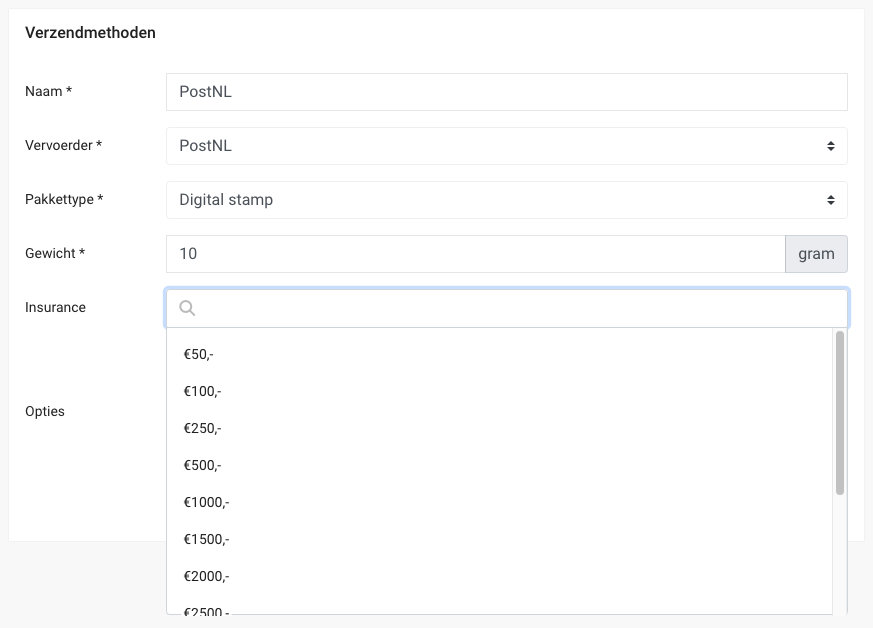 Verzekerd verzenden met MyParcel
