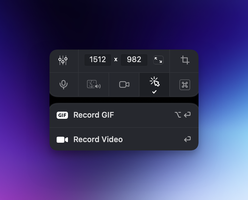 Snap to Screen Dimensions Screen Studio